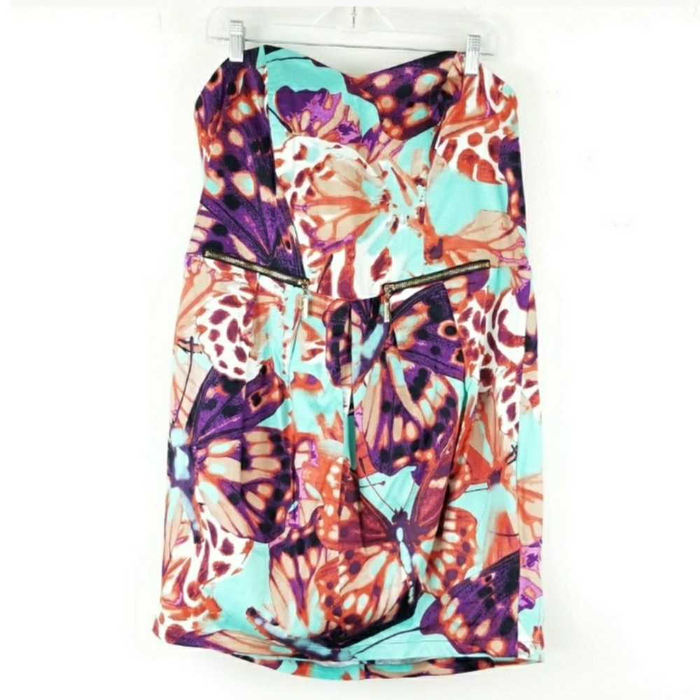 🆕➕ Baby Phat 💜 Strapless Dress